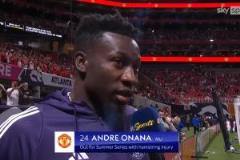 奧納納：若首輪對陣阿森納取得良好開局，新賽季將充滿可能性