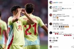 佩德里社交媒體展示標志性慶祝動作：一副好，讓我們更清楚地看到世界杯