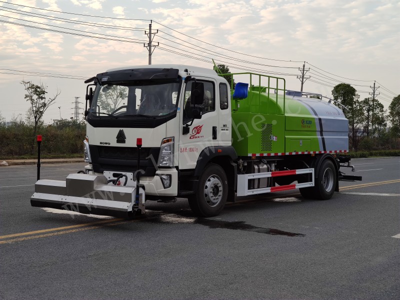 重汽豪沃10方路面清洗車價(jià)格 廠家 報(bào)價(jià) 國六路面清洗車